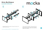 Предварительный просмотр 4 страницы Mocka Kirra Six Drawer Assembly Instructions Manual