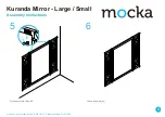 Предварительный просмотр 4 страницы Mocka Kuranda Mirror - Large Assembly Instructions