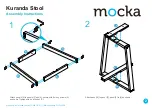 Предварительный просмотр 2 страницы Mocka Kuranda Stool Assembly Instructions