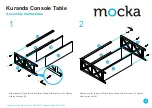 Предварительный просмотр 2 страницы Mocka Kuranda Assembly Instructions