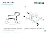 Предварительный просмотр 2 страницы Mocka Larry the Lamb Assembly Instructions