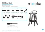 Mocka Livi Bar Seat Assembly Instructions предпросмотр