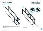 Предварительный просмотр 2 страницы Mocka Locka Double Assembly Instructions Manual