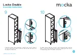 Предварительный просмотр 6 страницы Mocka Locka Double Assembly Instructions Manual