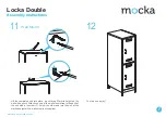 Предварительный просмотр 7 страницы Mocka Locka Double Assembly Instructions Manual