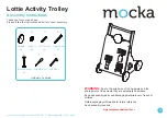 Предварительный просмотр 1 страницы Mocka Lottie Activity Trolley Assembly Instructions