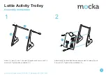 Предварительный просмотр 2 страницы Mocka Lottie Activity Trolley Assembly Instructions