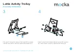 Предварительный просмотр 3 страницы Mocka Lottie Activity Trolley Assembly Instructions