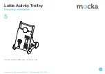 Предварительный просмотр 4 страницы Mocka Lottie Activity Trolley Assembly Instructions