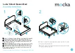 Предварительный просмотр 3 страницы Mocka Luka Velvet Assembly Instructions