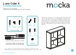 Предварительный просмотр 1 страницы Mocka Luna Cube 4 Assembly Instructions