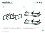 Предварительный просмотр 3 страницы Mocka Luna Cube 4 Assembly Instructions