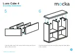 Предварительный просмотр 4 страницы Mocka Luna Cube 4 Assembly Instructions