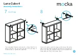 Предварительный просмотр 5 страницы Mocka Luna Cube 4 Assembly Instructions