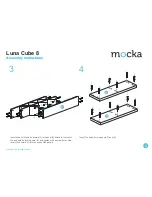 Предварительный просмотр 3 страницы Mocka Luna Cube 8 Assembly Instructions