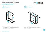 Предварительный просмотр 6 страницы Mocka Marlow Bedside Table Assembly Instructions Manual