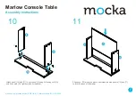 Preview for 7 page of Mocka Marlow Console Table Assembly Instructions Manual