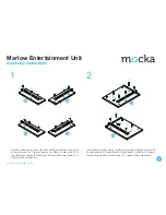 Предварительный просмотр 2 страницы Mocka Marlow Entertainment Unit Assembly Instructions Manual