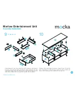 Предварительный просмотр 6 страницы Mocka Marlow Entertainment Unit Assembly Instructions Manual