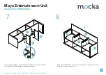 Preview for 5 page of Mocka Maya Entertainment Unit Assembly Instructions Manual