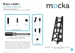 Preview for 1 page of Mocka Maya Ladder Assembly Instructions