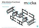 Предварительный просмотр 2 страницы Mocka Milton Medium Plant Stand Assembly Instructions Manual