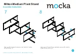 Предварительный просмотр 6 страницы Mocka Milton Medium Plant Stand Assembly Instructions Manual