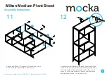 Предварительный просмотр 8 страницы Mocka Milton Medium Plant Stand Assembly Instructions Manual