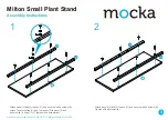 Предварительный просмотр 3 страницы Mocka Milton Small Plant Stand Assembly Instructions Manual