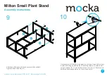 Предварительный просмотр 7 страницы Mocka Milton Small Plant Stand Assembly Instructions Manual