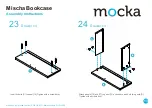 Preview for 13 page of Mocka Mischa Bookcase Assembly Instructions Manual