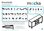 Предварительный просмотр 1 страницы Mocka Mischa Buffet Assembly Instructions Manual