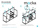 Предварительный просмотр 4 страницы Mocka Mischa Buffet Assembly Instructions Manual