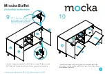 Предварительный просмотр 6 страницы Mocka Mischa Buffet Assembly Instructions Manual