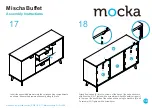 Предварительный просмотр 10 страницы Mocka Mischa Buffet Assembly Instructions Manual