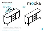 Предварительный просмотр 11 страницы Mocka Mischa Buffet Assembly Instructions Manual