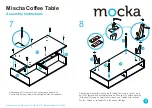 Предварительный просмотр 5 страницы Mocka Mischa Coffee Table Assembly Instructions Manual