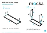 Предварительный просмотр 6 страницы Mocka Mischa Coffee Table Assembly Instructions Manual