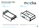 Предварительный просмотр 8 страницы Mocka Mischa Coffee Table Assembly Instructions Manual