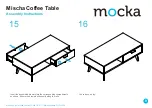 Предварительный просмотр 9 страницы Mocka Mischa Coffee Table Assembly Instructions Manual