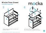 Preview for 4 page of Mocka Mischa Three Drawer Assembly Instructions Manual