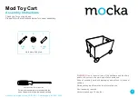 Mocka Mod Toy Cart Assembly Instructions preview