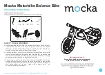 Preview for 1 page of Mocka Motorbike Balance Bike Assembly Instructions