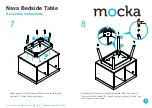 Предварительный просмотр 5 страницы Mocka Nava Bedside Table Assembly Instructions Manual