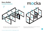 Preview for 5 page of Mocka Nava Buffet Assembly Instructions Manual