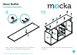 Preview for 6 page of Mocka Nava Buffet Assembly Instructions Manual