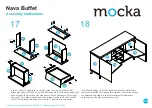 Preview for 10 page of Mocka Nava Buffet Assembly Instructions Manual