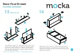 Предварительный просмотр 8 страницы Mocka Nava Four Drawer Assembly Instructions Manual