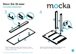 Предварительный просмотр 3 страницы Mocka Nava Six Drawer Assembly Instructions Manual