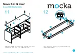 Предварительный просмотр 7 страницы Mocka Nava Six Drawer Assembly Instructions Manual